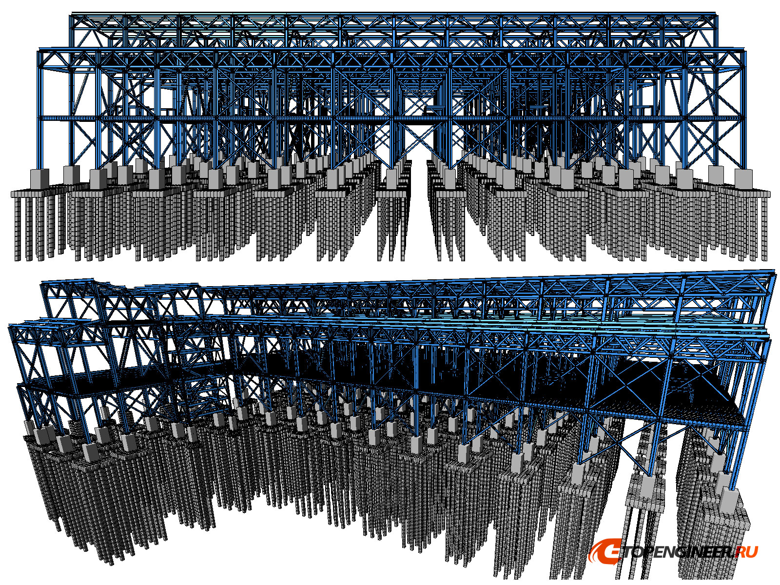 Расчет на прочность - BIM проектирование - разработка КМ, КЖ, КМД - Генеральное проектирование в BIM