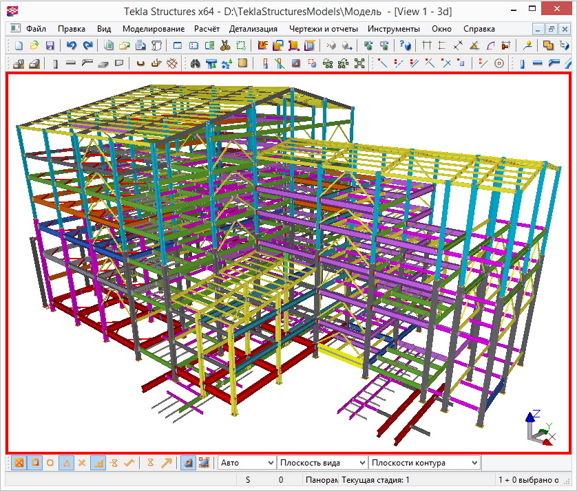 Примеры чертежей общего вида Tekla User Assistance