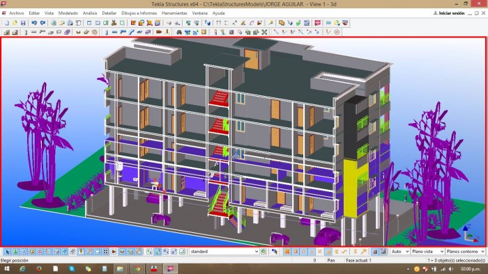 Обучение Tekla Structures. 