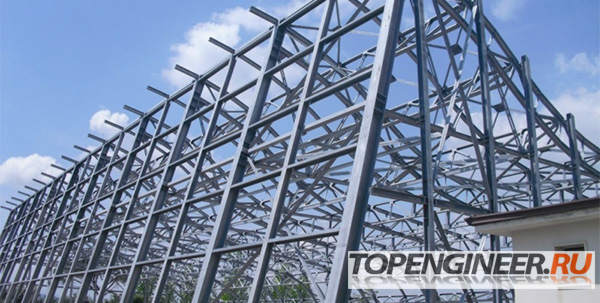 Монтаж металлических конструкций - стальные конструкции 