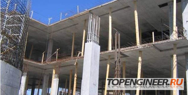Монтаж железобетонных конструкций - меж этажные перекрытия