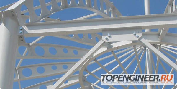 Изготовление металлоконструкций любой сложности - конструкции купола