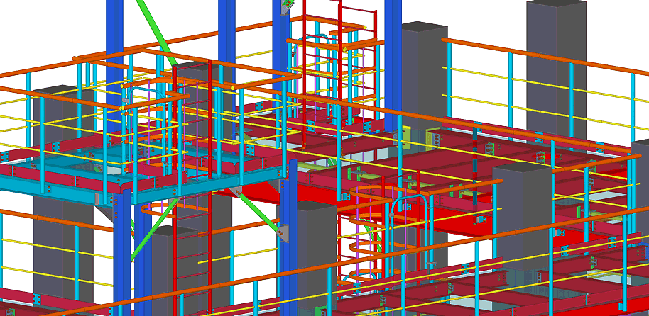 Проектирование зданий из металлоконструкций – разработка КМД