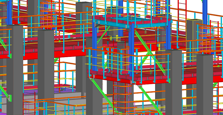Проектирование зданий из металлоконструкций – разработка КМД